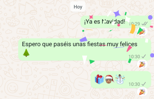 Imagen - Ya es Navidad en WhatsApp: acaba de incorporar este curioso detalle festivo