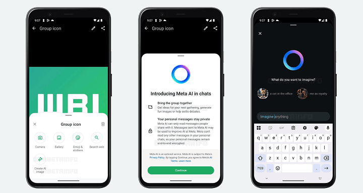 Imagen - La imagen de tu grupo de WhatsApp podrá ser generada por IA