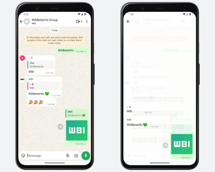 Imagen - WhatsApp permitirá responder en hilos en mensajes de grupos