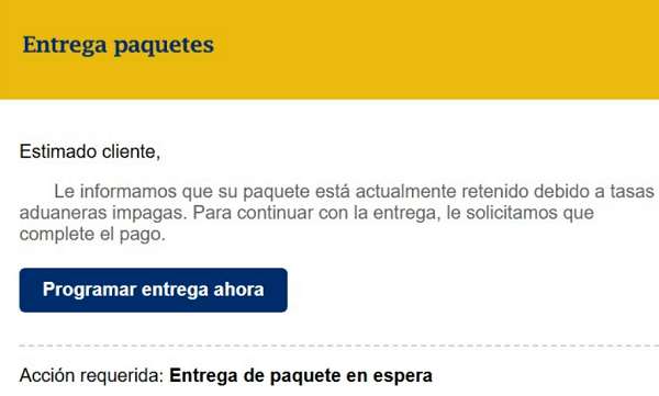 Imagen - &quot;Usted es adecuado&quot;: Así es el nuevo correo que se hace pasar por Correos. ¡Es una estafa!