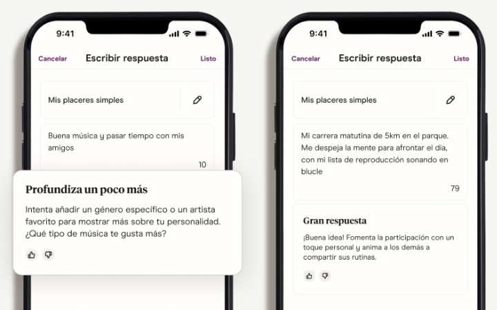 Imagen - Hinge a&ntilde;ade un "coach" de IA: as&iacute; funciona