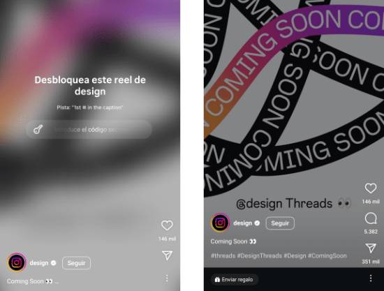 Imagen - Instagram tendrá Reels con contraseña: así funcionarán