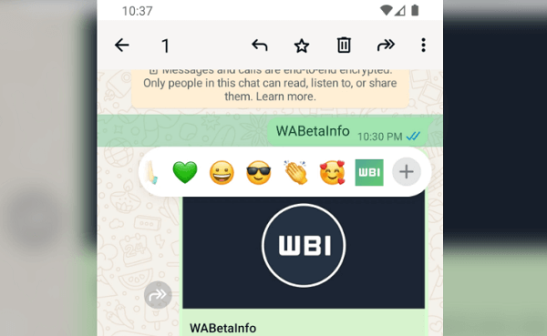 Imagen - WhatsApp permitirá reaccionar mediante stickers