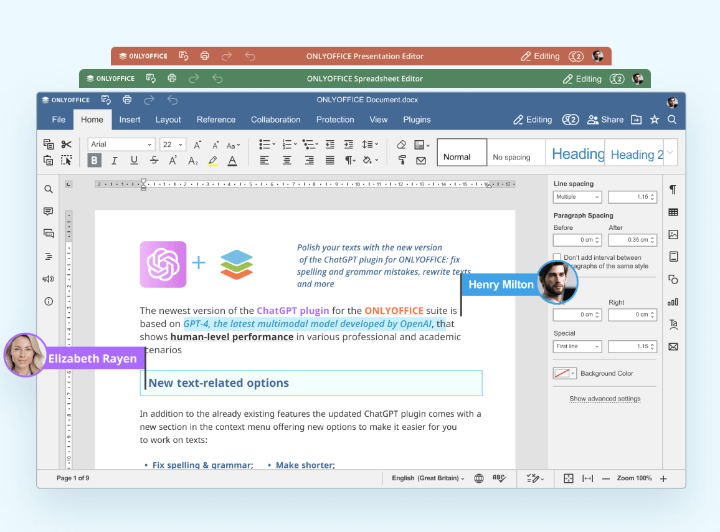 Imagen - OnlyOffice Docs: ventajas de la suite ofimática abierta e interoperable
