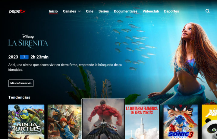 Imagen - Así funciona el deco 4K de PepeTV en Pepephone: prestaciones y canales incluidos