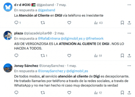 Imagen - Atención al cliente de Digi: problemas al contactar con el operador