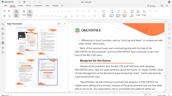 Imagen - OnlyOffice Docs v9.0 llega cargada de novedades: nueva interfaz, funciones de IA y más