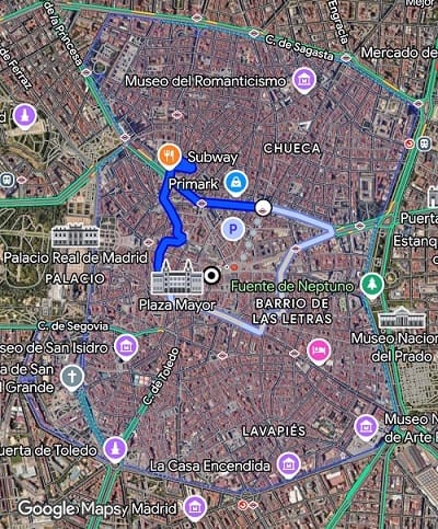 Imagen - Google Maps ya muestra la zona de Madrid Central y otras ZBEs