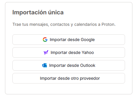 Imagen - Cómo transferir correos de una cuenta a otra