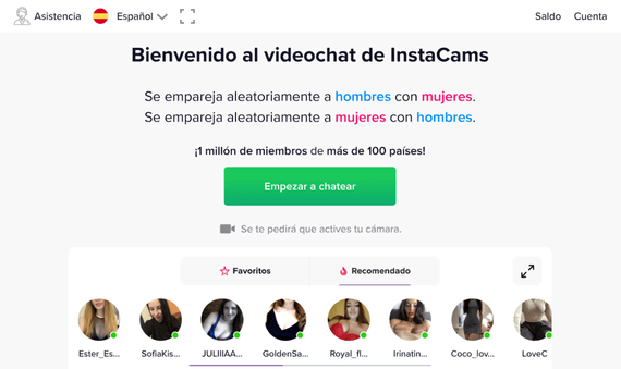 Imagen - InstaCams, qué es y cómo funciona esta web para ligar