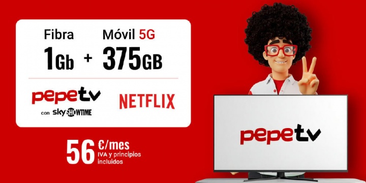 Imagen - Nuevas tarifas Pepephone (julio 2025): fibra, móvil y TV