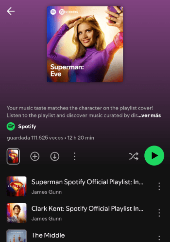 Imagen - Descubre qué personaje de Superman eres en Spotify