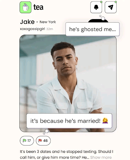 Imagen - Tea: la app de citas que permite alertar de manera anónima sobre sus experiencias