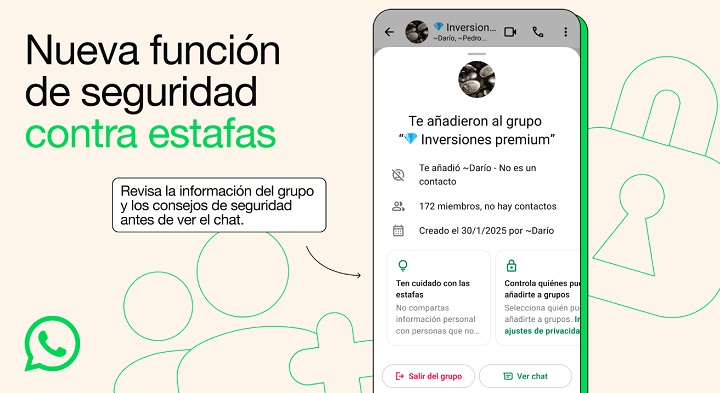 Imagen - WhatsApp refuerza tu seguridad: nuevas opciones de protección frente a estafas