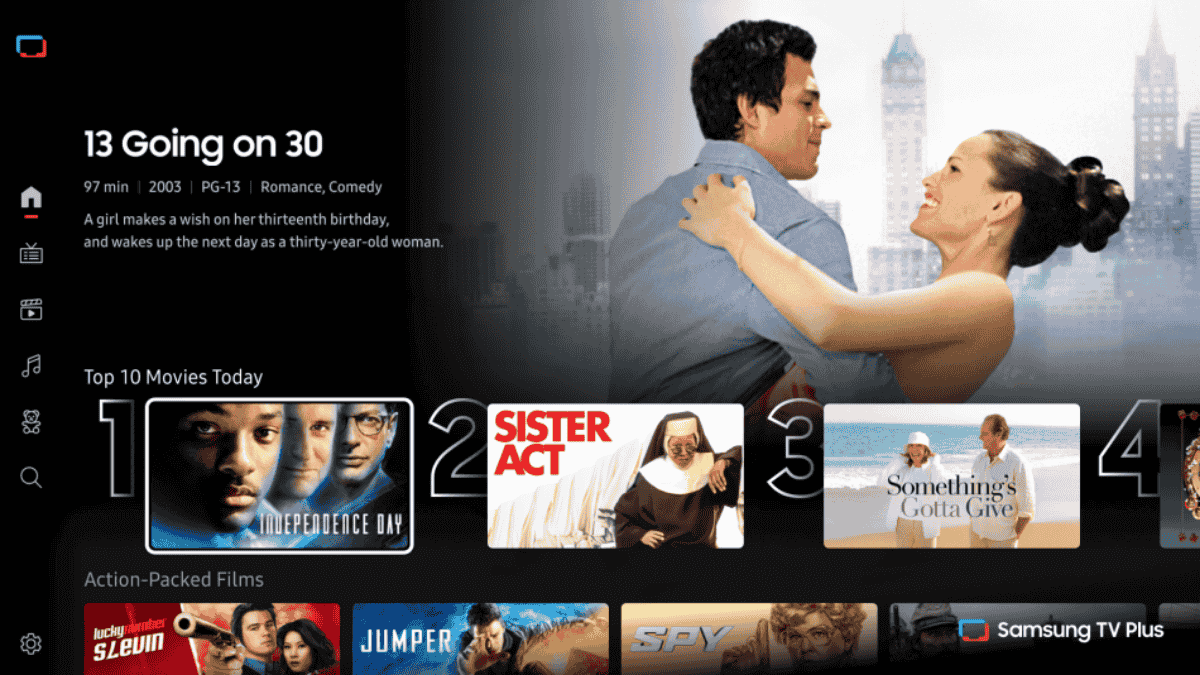 Imagen - Los canales gratis de Samsung TV Plus se renuevan con mejores recomendaciones y más
