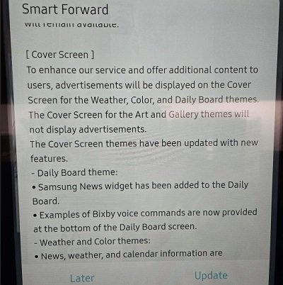 Imagen - Nueva polémica con los electrodomésticos de Samsung: empiezan a mostrar anuncios