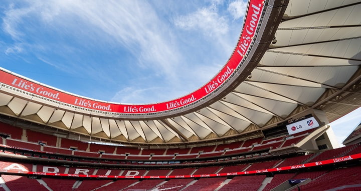Imagen - LG Skyribbon: así es el espectacular panel audiovisual de 800 metros para estadios