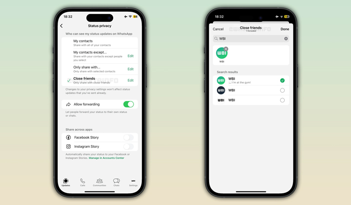 Imagen - WhatsApp se convierte en Instagram: podrás compartir Estados solo con &quot;mejores amigos&quot;