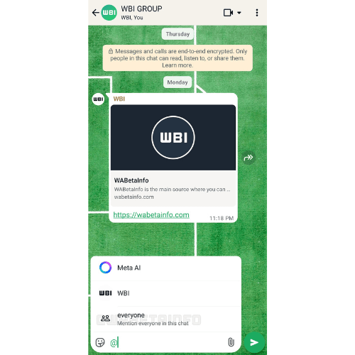 Imagen - WhatsApp prepara todas estas novedades: recordatorios, menciones grupales y más