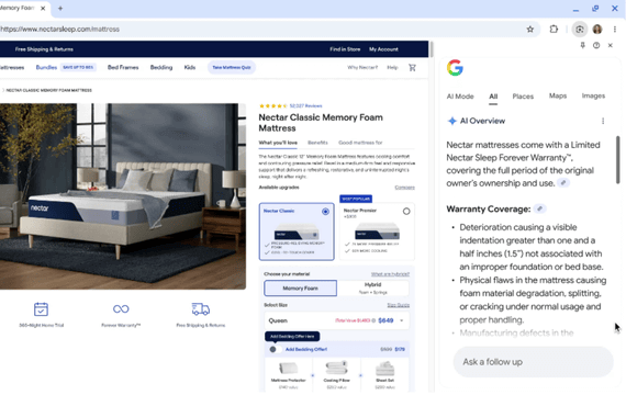 Imagen - Google Chrome se prepara para la revolución de lA: así se trasformará el navegador