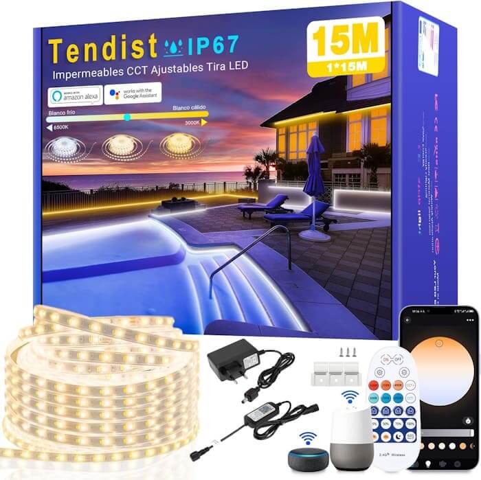 Imagen - 6 mejores tiras de luces LED inteligentes para exteriores