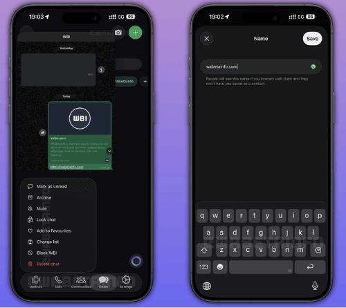 Imagen - WhatsApp para iPhone soportará Live Photos y Liquid Glass: así serán estas novedades