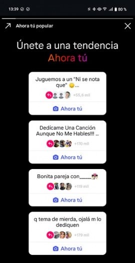 Imagen - Instagram ahora te muestra los filtros &quot;Ahora tú&quot; más populares