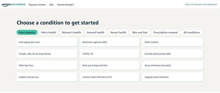 Imagen - Amazon One Medical: el servicio de telemedicina a través de videollamada