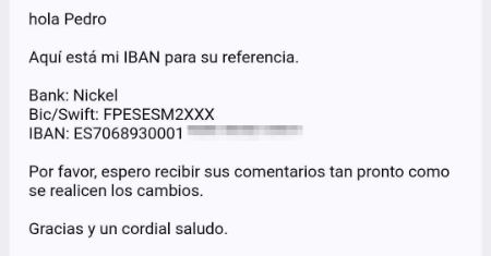 Imagen - Estafa de cambio de cuenta bancaria para la nómina: así funciona