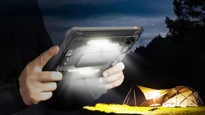 Imagen - Oscal Spider 10: tablet rugerizada con visión nocturna, linterna y batería de 20.000 mAh