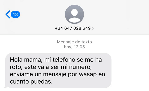 Imagen - &quot;Mamá, mi teléfono se ha roto&quot; Cuidado en la estafa que suplanta a tus hijos
