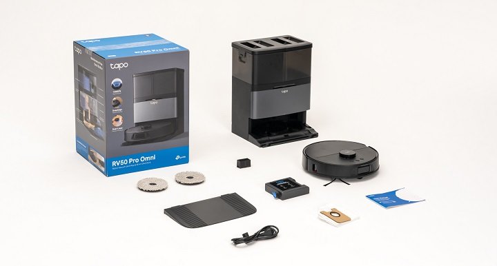 Imagen - Tapo RV50 Pro Omni es el robot definitivo: aspira y friega con autolimpieza en su base