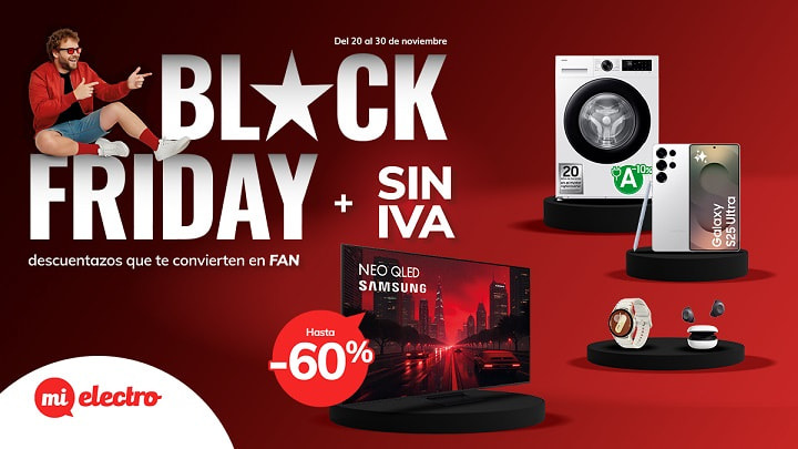 Imagen - 10 ofertas por Black Friday 2025 en Mi Electro de tecnolog&iacute;a