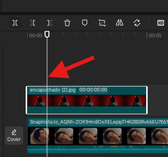 Imagen - C&oacute;mo crear animaciones mediante fotogramas clave en Capcut