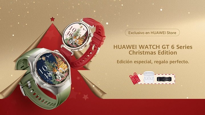 Imagen - Oferta HUAWEI WATCH GT 6 Series por Navidad 2025: un smartwatch top a un gran precio