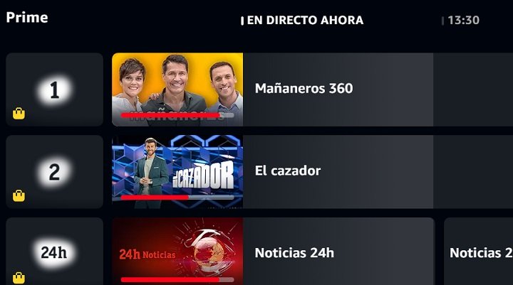 Imagen - Ya puedes ver los canales en directo de RTVE en Amazon Prime Video