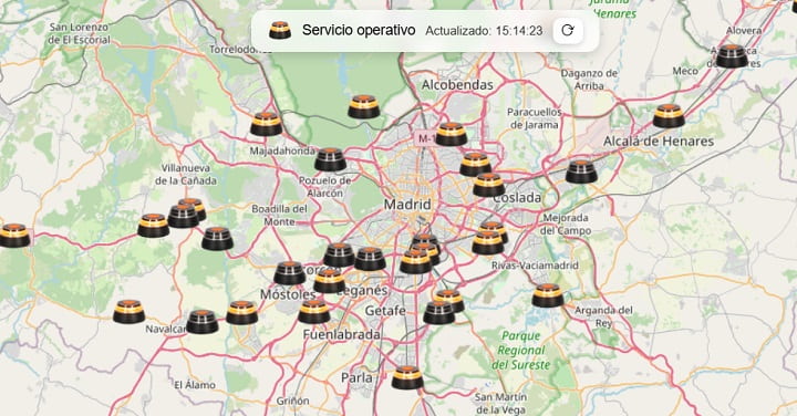 Imagen - C&oacute;mo ver las balizas V16 activas en tiempo real