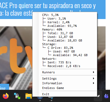 Imagen - Pon un gato en tu barra de tareas que corra seg&uacute;n el uso de la CPU con este truco