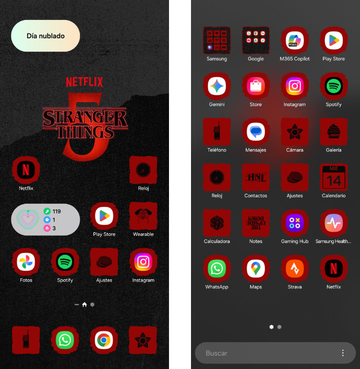Imagen - Si eres fan de Stranger Things, ya puedes poner este tema en tu m&oacute;vil Samsung