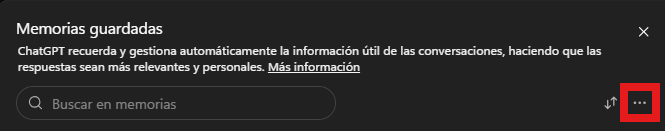 Imagen - C&oacute;mo desactivar la memoria de ChatGPT