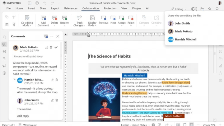 Imagen - Actualiza a OnlyOffice 9.3 Docs: firma de PDFs, soluci&oacute;n a ecuaciones y muchas novedades