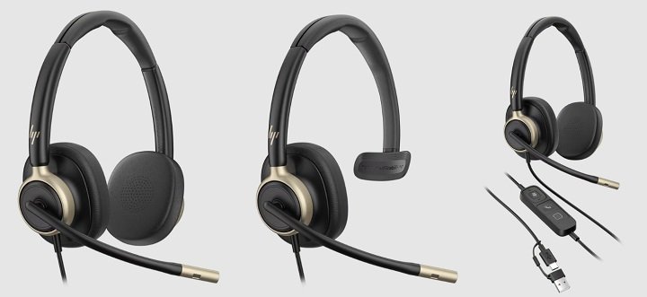 Imagen - HP Poly Mission 400/600/800 y Poly Studio V12 : auriculares y barra de v&iacute;deo empresarial