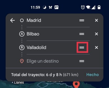 Imagen - C&oacute;mo a&ntilde;adir varias paradas en Google Maps