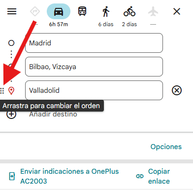 Imagen - C&oacute;mo a&ntilde;adir varias paradas en Google Maps