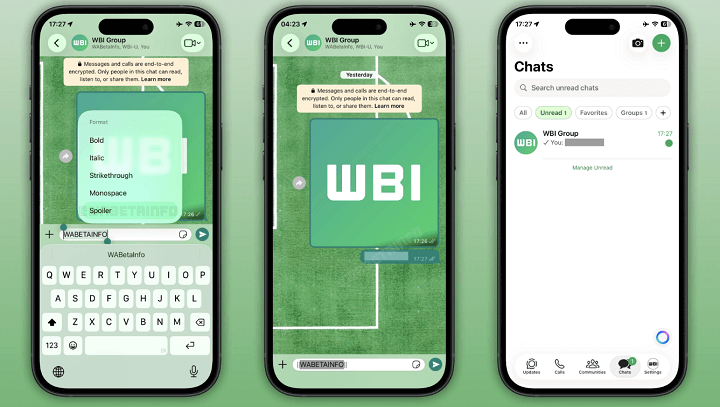 Imagen - WhatsApp trabaja en nuevo formato de mensaje oculto tipo "spoiler"