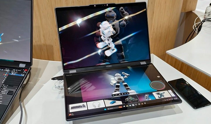 Imagen - Lenovo Yoga Book Pro 3D Concept y Legion Go Fold Concept: lo mejor de Lenovo en MWC 2026