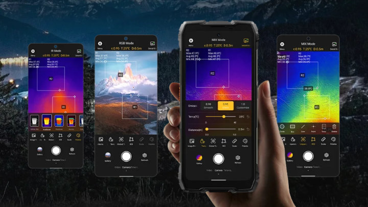 Imagen - Oscal Pilot 6: el m&oacute;vil rugerizado con c&aacute;mara t&eacute;rmica, bater&iacute;a enorme e IA integrada