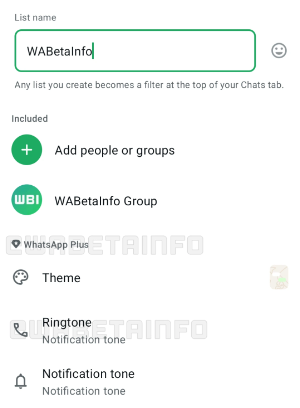 Imagen - WhatsApp Plus dar&aacute; la posibilidad de configurar ajustes unificados para listas de chats