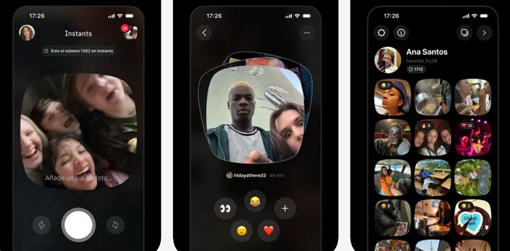Imagen - Instagram va a por BeReals en Espa&ntilde;a con una app dedicada: Instants
