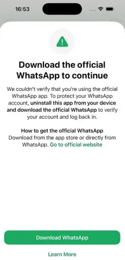 Imagen - Usuarios de WhatsApp instalaron una versi&oacute;n con software esp&iacute;a sin darse cuenta